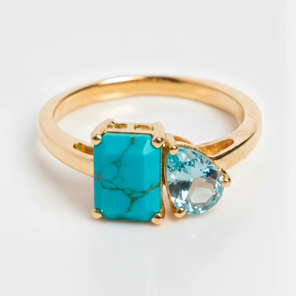 Dual Birthstone Ring