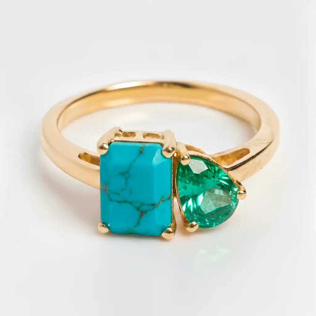 Dual Birthstone Ring