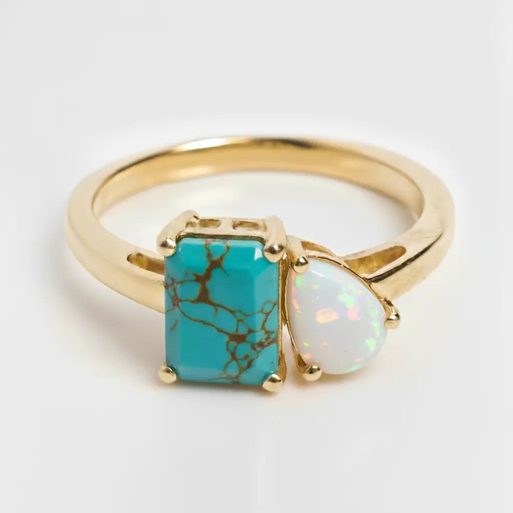 Dual Birthstone Ring