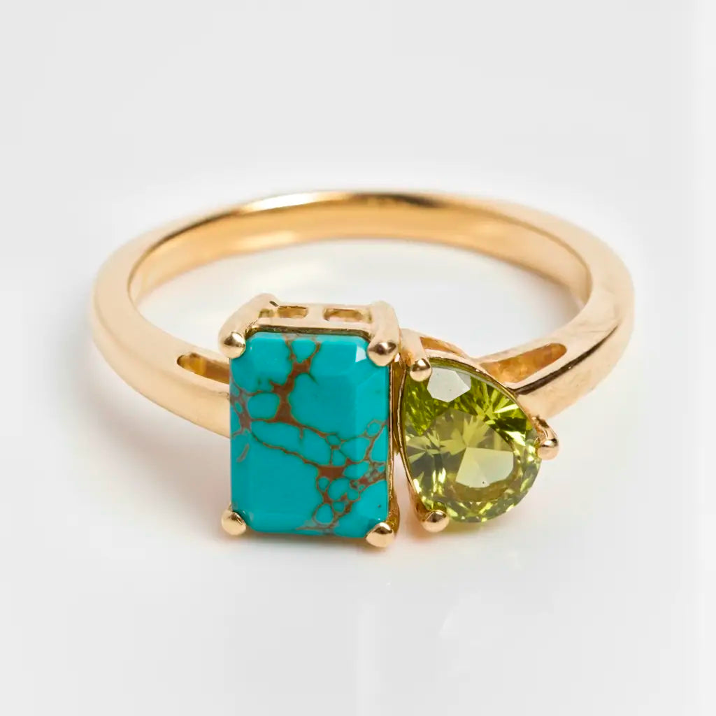 Dual Birthstone Ring