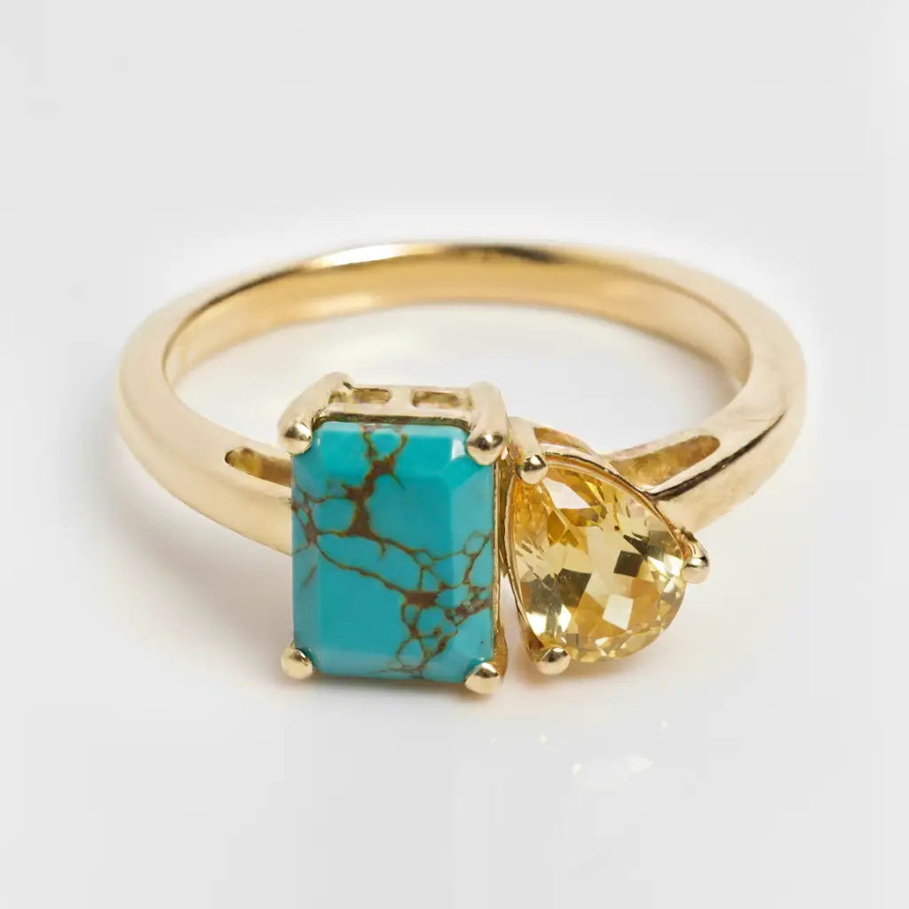 Dual Birthstone Ring
