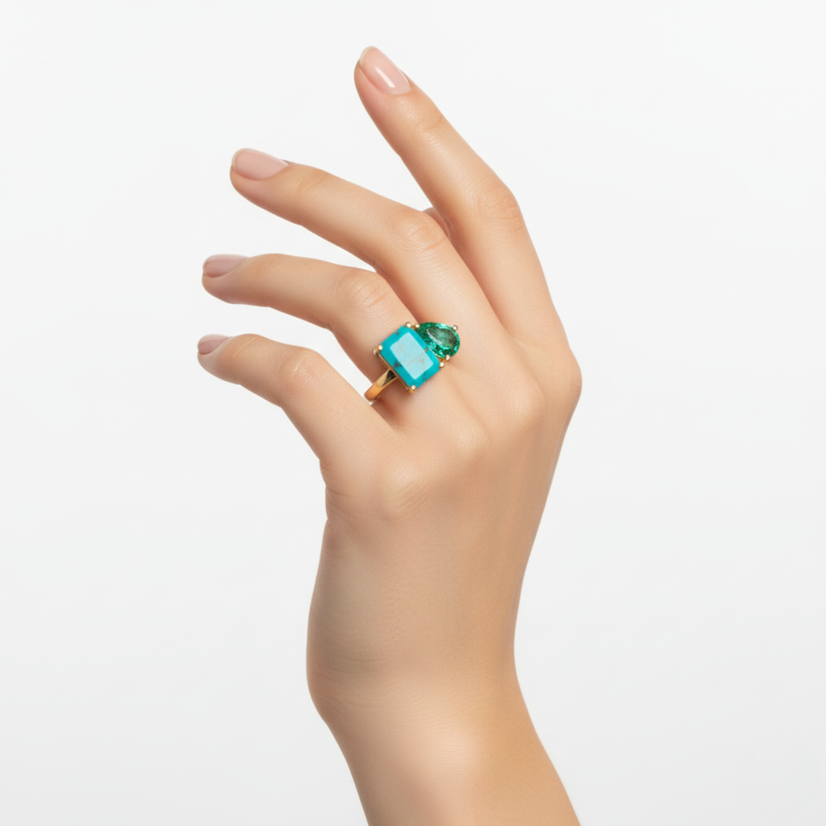 Dual Birthstone Ring